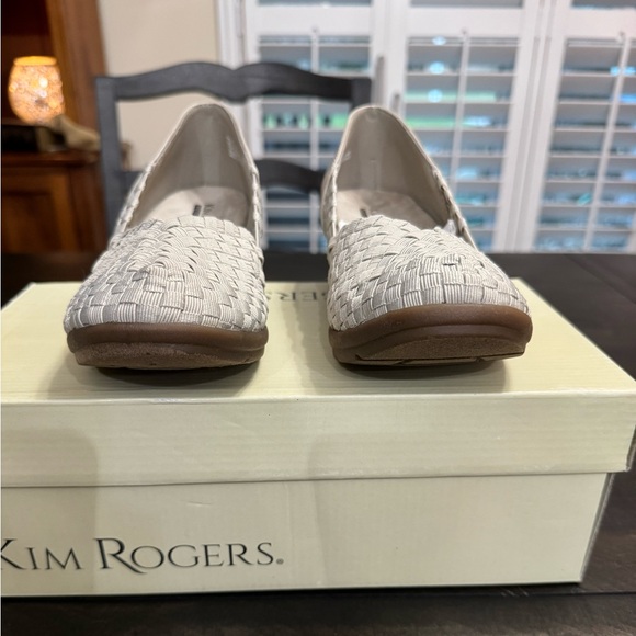 Kim Rogers Magen Flat Woven Wedge Shoes - Picture 5 of 9